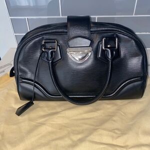 Louis Vuitton Black Epi Leather Montaigne GM Bag
